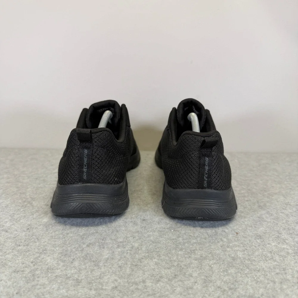 Skechers Flex-Lite Womens Shoes Size 9 Black Mesh Walking Comfort Sneaker 149303